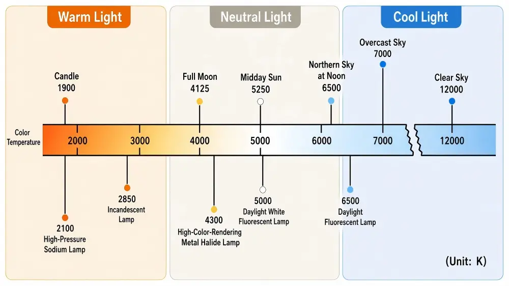 Solar Street Light Color Temperature What Effect Does Each Range Have Solar Street Light Color Temperature What Effect Does Each Range Have