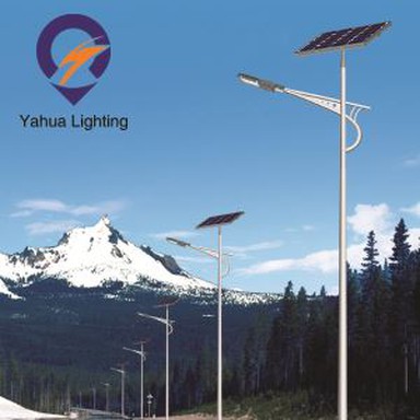 30W solenergi gadebelysning til landsbyens vejbelysning