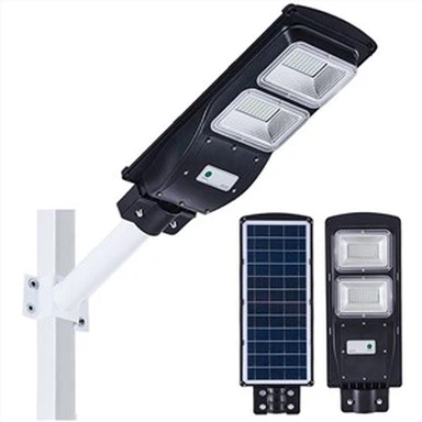 solar lys gadelampe med sensor