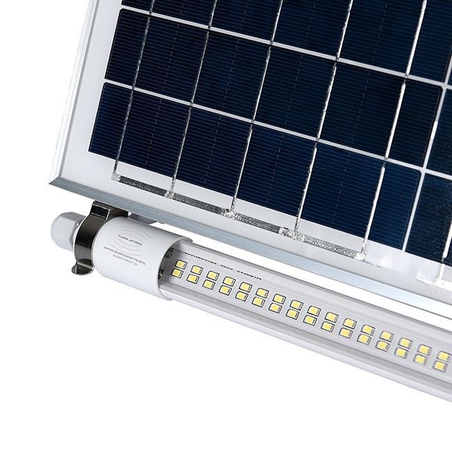 Solar Power Fluorescent Powder Tubes Rechargeable Emergency Light Lamp